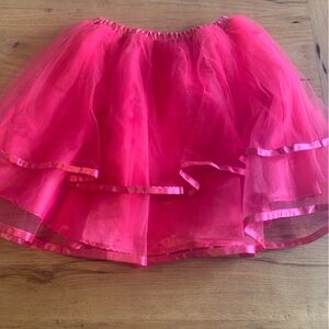 Hanna Andersson Tulle‎ Ballerina Skirt Pink Girls 10 Preloved